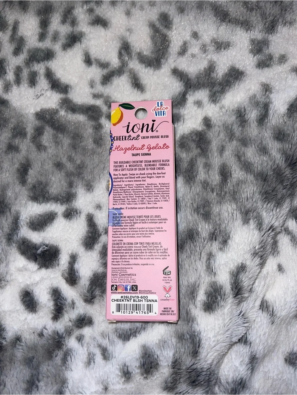 Ioni cheek tint blush